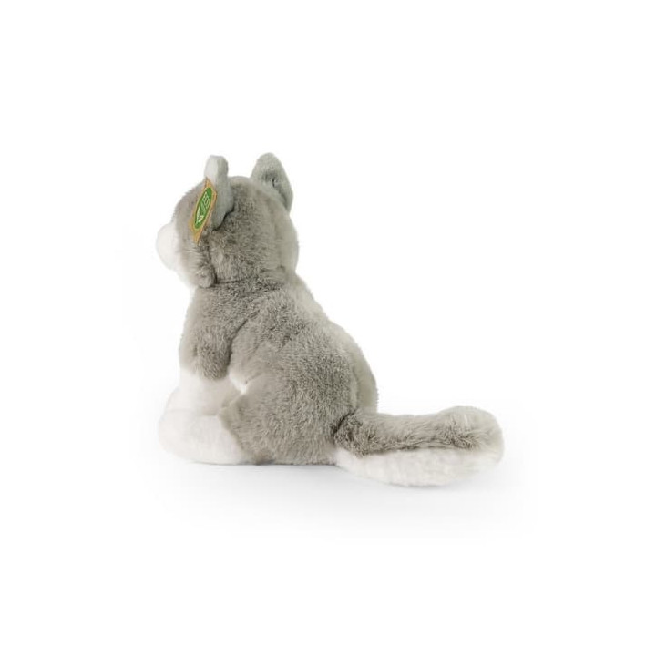 Rappa Plyšový pes husky sedící 23 cm SOFT COLLECTION, ECO-FRIENDLY