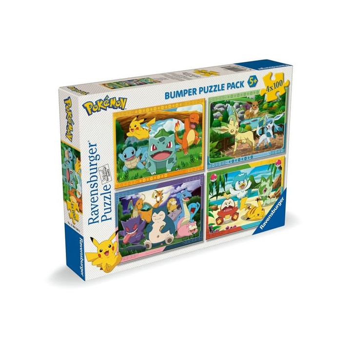Pokémon 4x100 dílků