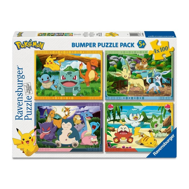 Pokémon 4x100 dílků