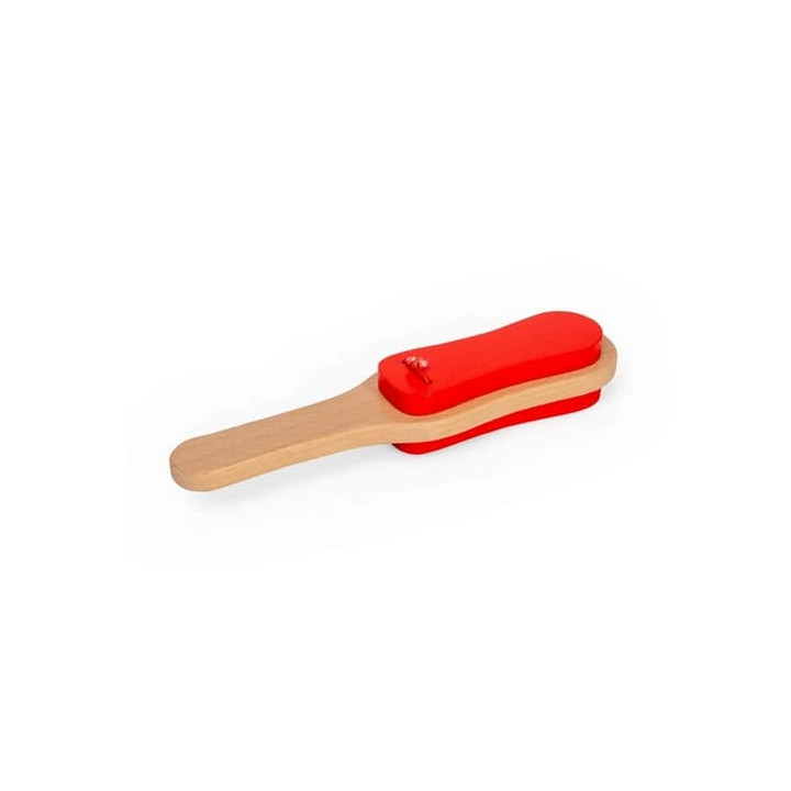 Bigjigs Toys Dřevěné kastaněty s rukojetí