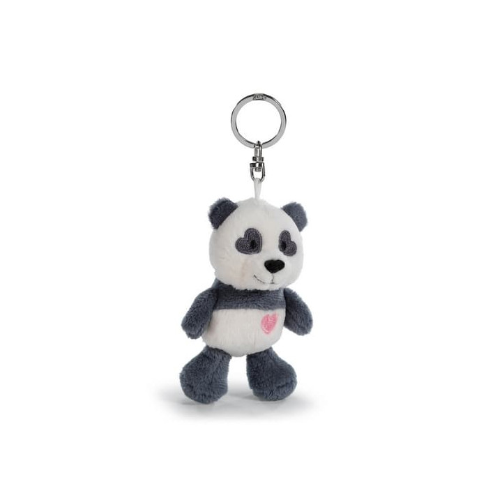 NICI Klíčenka Panda Love se srdíčkem, 10 cm