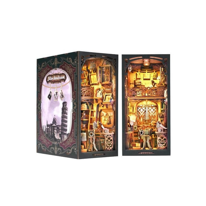 2Kids Toys 3D skládačka Zarážka na knihy Miniatura domečku Doupě fotografa