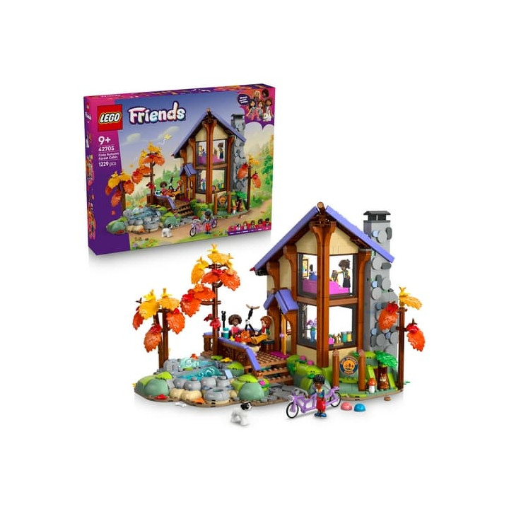 Lego Friends 42705 Útulná chata v podzimním lese