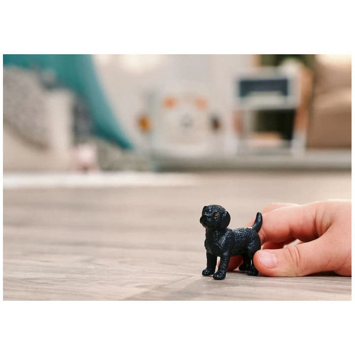 Schleich 14922 Černé štěně labradorského retrívra