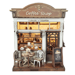 2Kids Toys Miniatura domečku Obchod s kavárnou
