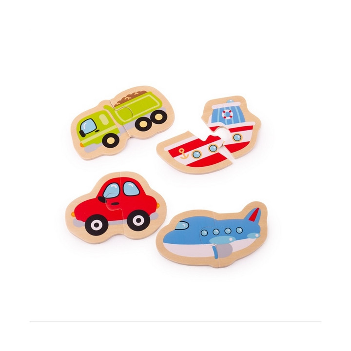 Bigjigs Toys Easy puzzle Dopravní prostředky