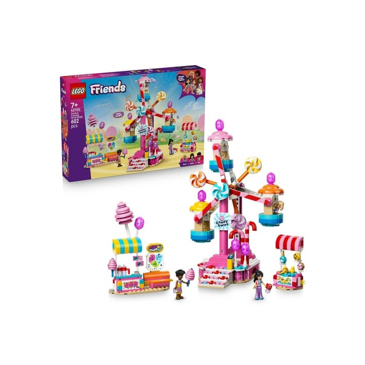 Lego Friends 42700 Kolotoč se sladkostmi a cupcaky
