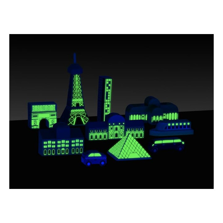 Wonderworld Svítící kostky Paris