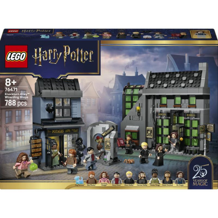 Lego Harry Potter 76471 Kouzelnické obchody v Obrtlé ulici