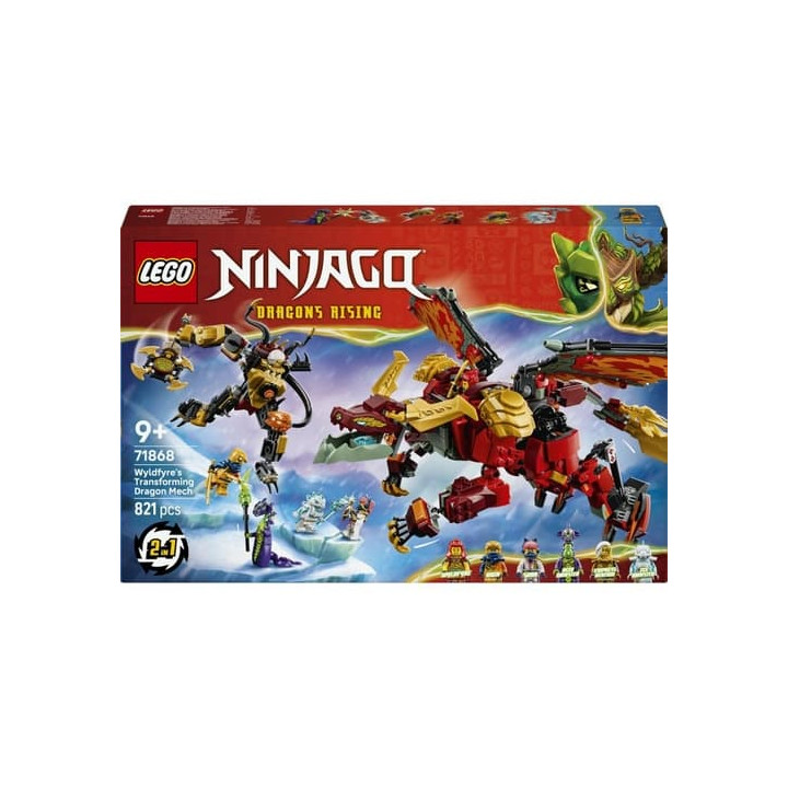 Lego Ninjago 71868 Wyldfyre a transformační dračí oblek