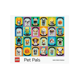 Chronicle Books Puzzle LEGO® Zvířecí kamarádi 1000 dílků