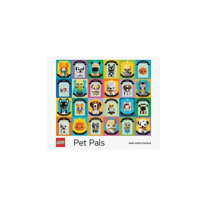 Chronicle Books Puzzle LEGO® Zvířecí kamarádi 1000 dílků
