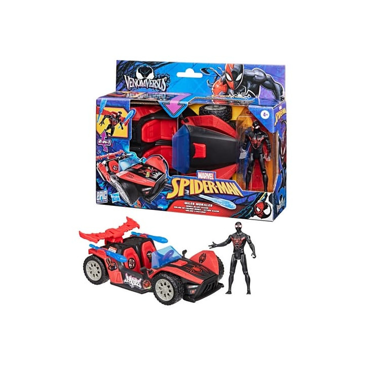 HASBRO - Spider-Man Venomversus Miles figurka s vozidlem
