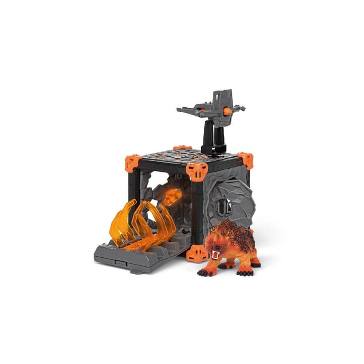 Schleich 42732 Bitevní jeskyně lávového medvěda
