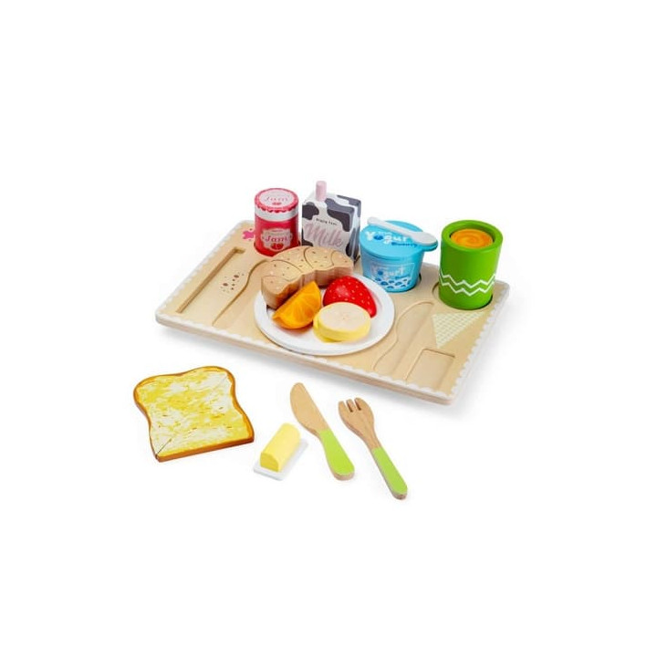 Bigjigs Toys Snídaňový tác do postele