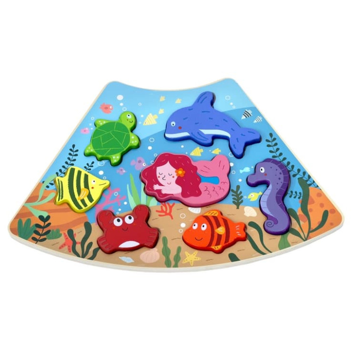 2Kids Toys Dřevěné puzzle Podvodní svět propojitelné