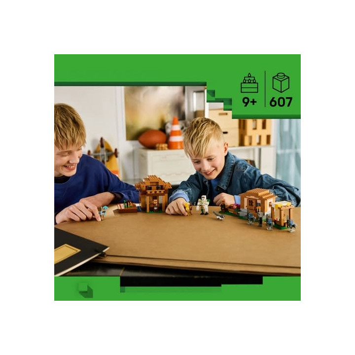 Lego Minecraft 21596 Útok Mága na vesnici