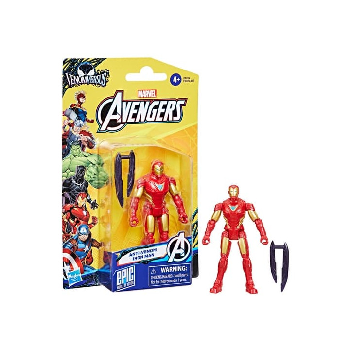 HASBRO - Avengers Venomversus Anti-Venom Iron Man, figurka s přísl.