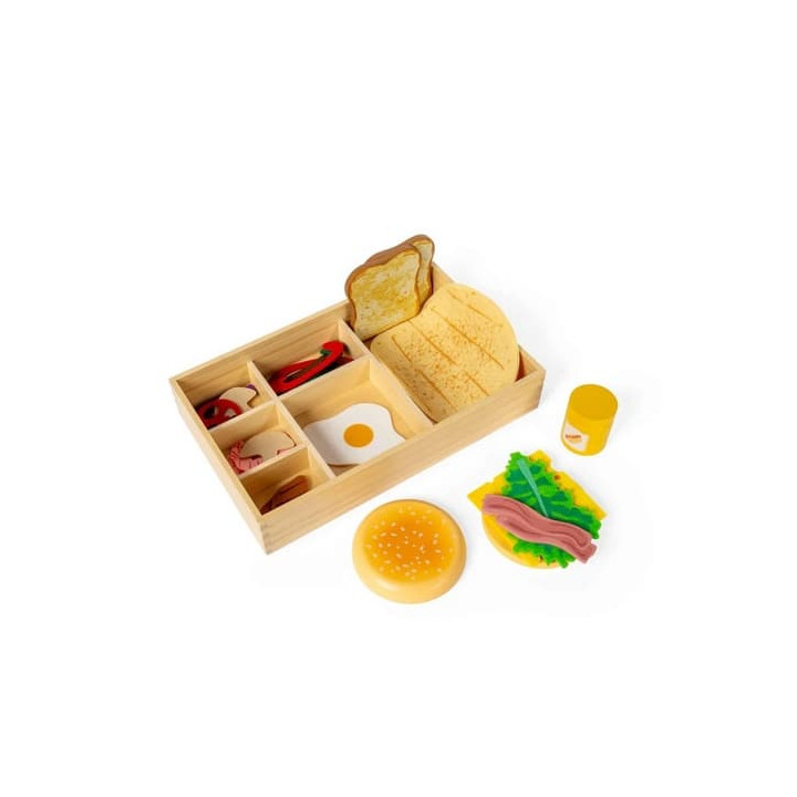 Bigjigs Toys Sada lahůdek v krabičce