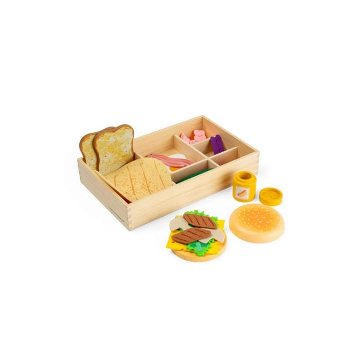 Bigjigs Toys Sada lahůdek v krabičce