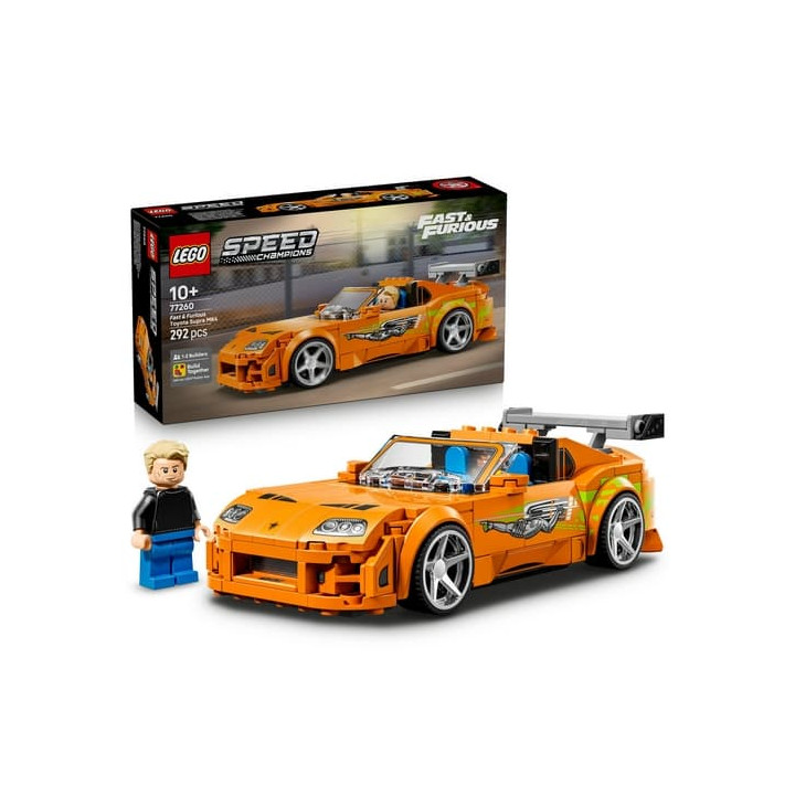 Lego Speed Champions 77260 Rychle a zběsile Toyota Supra MK4