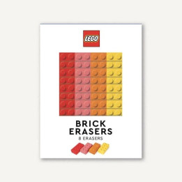 Chronicle Books LEGO® Školní guma 8 ks vícebarevná