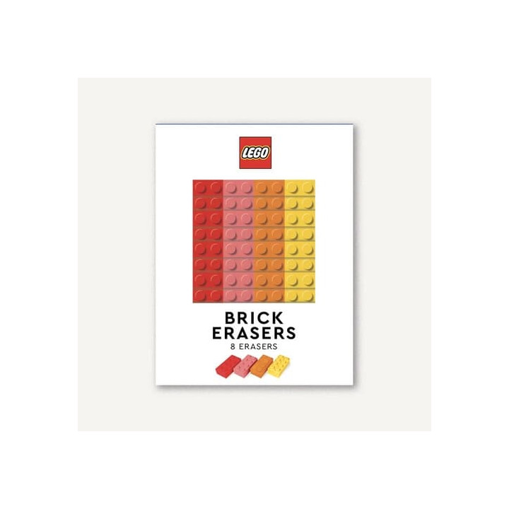 Chronicle Books LEGO® Školní guma 8 ks vícebarevná