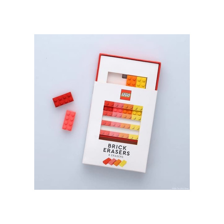 Chronicle Books LEGO® Školní guma 8 ks vícebarevná