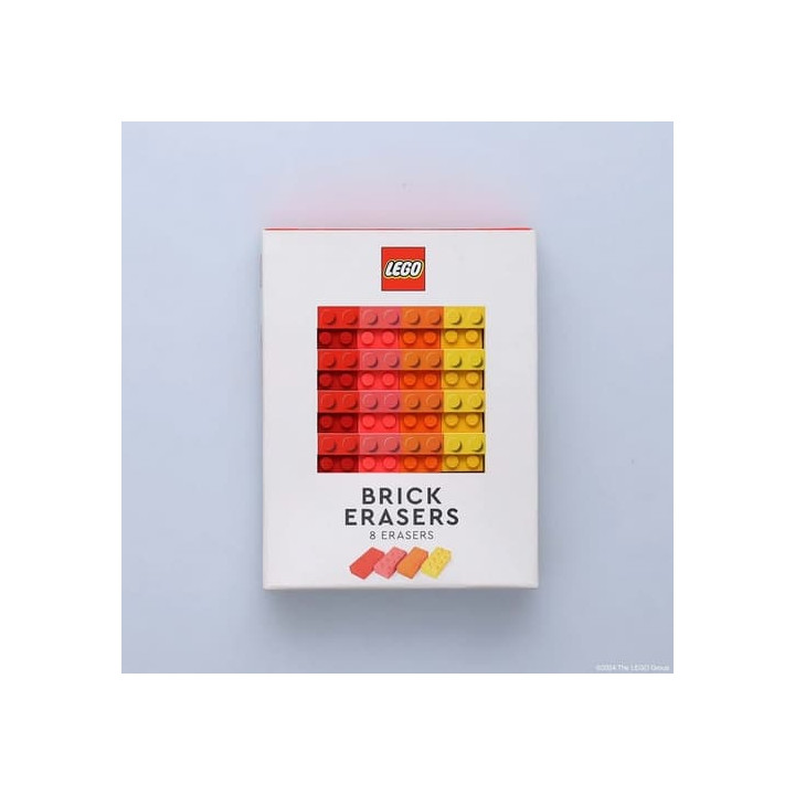 Chronicle Books LEGO® Školní guma 8 ks vícebarevná