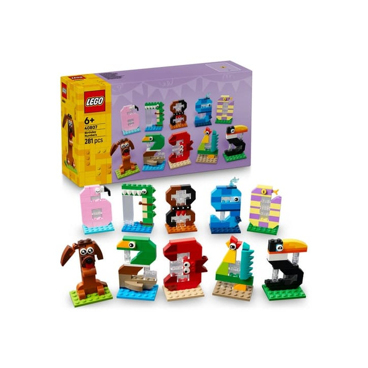 Lego 40807 Narozeninová čísla