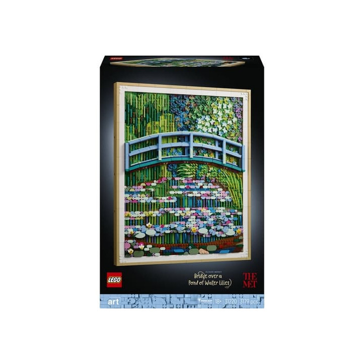 Lego 31220 Art Claude Monet – Most nad jezírkem s lekníny