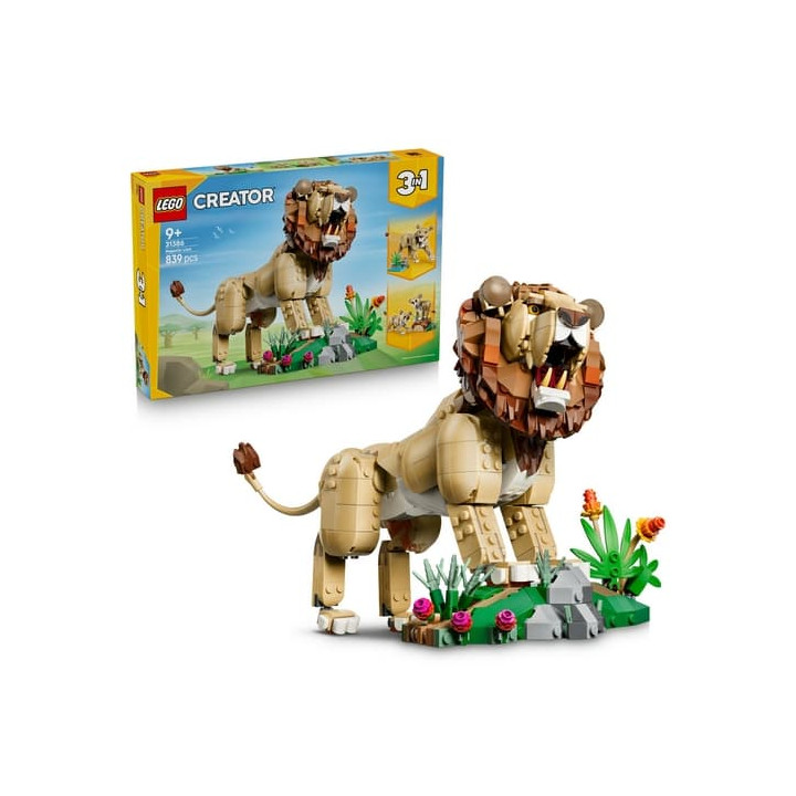 Lego 31386 Creator Divoká zvířata: Majestátní lev