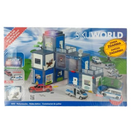 SIKU World - policejní stanice + 2 dárky