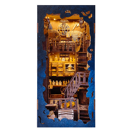 2Kids Toys 3D skládačka Zarážka na knihy Miniatura domečku Magická knihovna