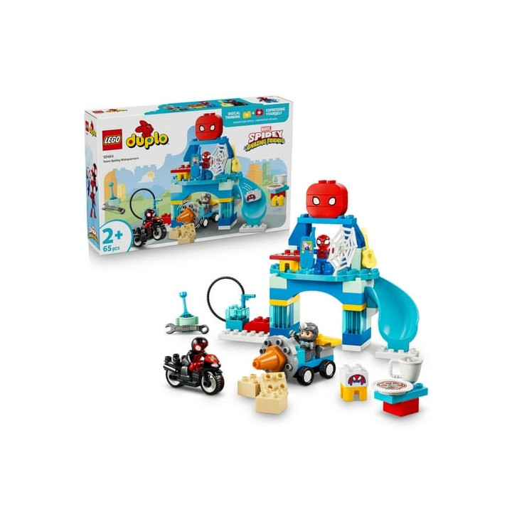 Lego Duplo 10464 Spideyho tým a pavoučí základna