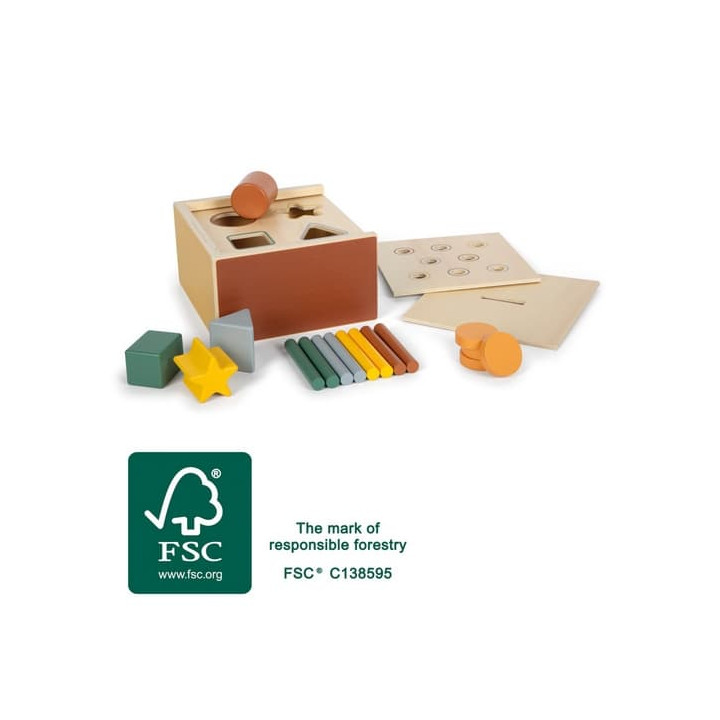 small foot Montessori multifunkční vhazování