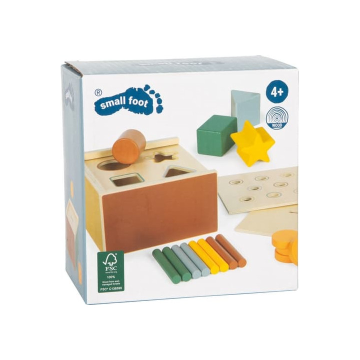 small foot Montessori multifunkční vhazování