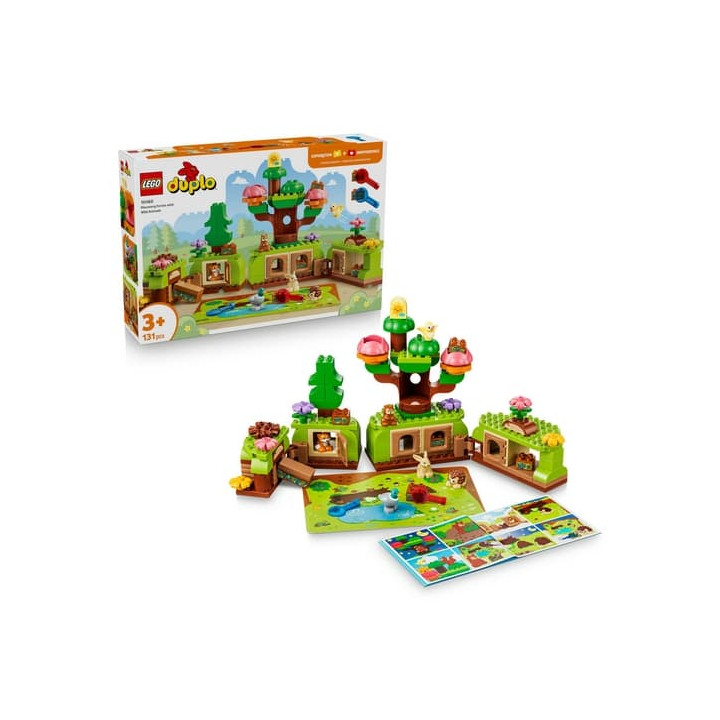 Lego Duplo 10480 Les plný objevů a divokých zvířátek