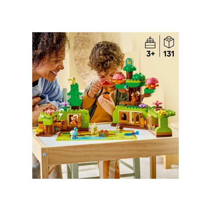 Lego Duplo 10480 Les plný objevů a divokých zvířátek