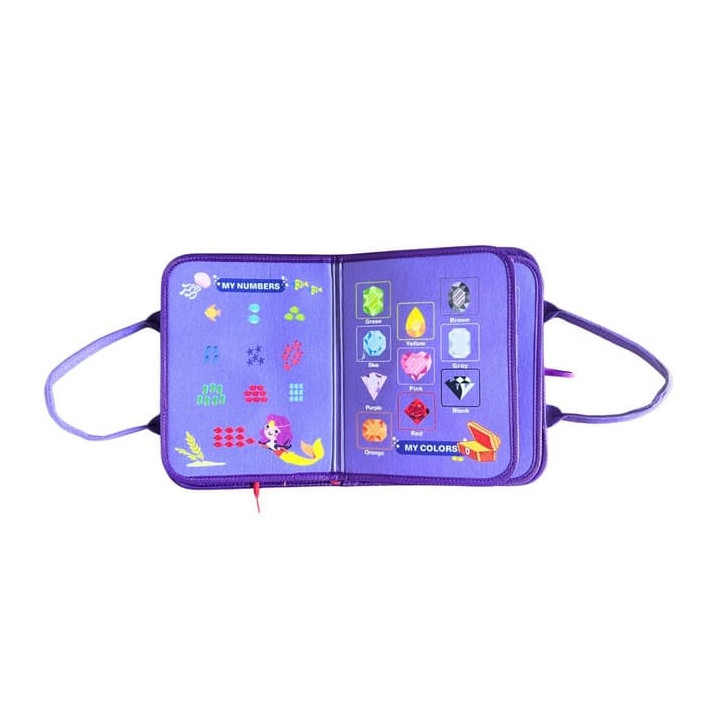2Kids Toys Senzorická busy kniha Mořské panny