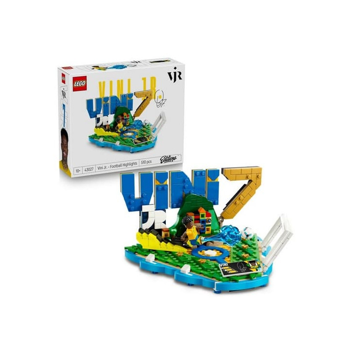 LEGO® Editions 43027 Vini Jr. – Hvězdné momenty fotbalu
