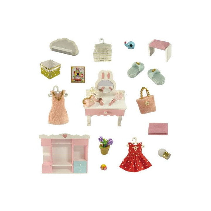 2Kids Toys miniatura domečku Roztomilá šatna