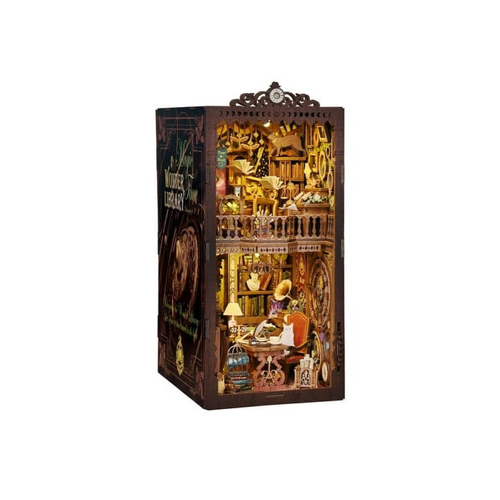 2Kids Toys 3D skládačka Zarážka na knihy Miniatura domečku Mystická knihovna