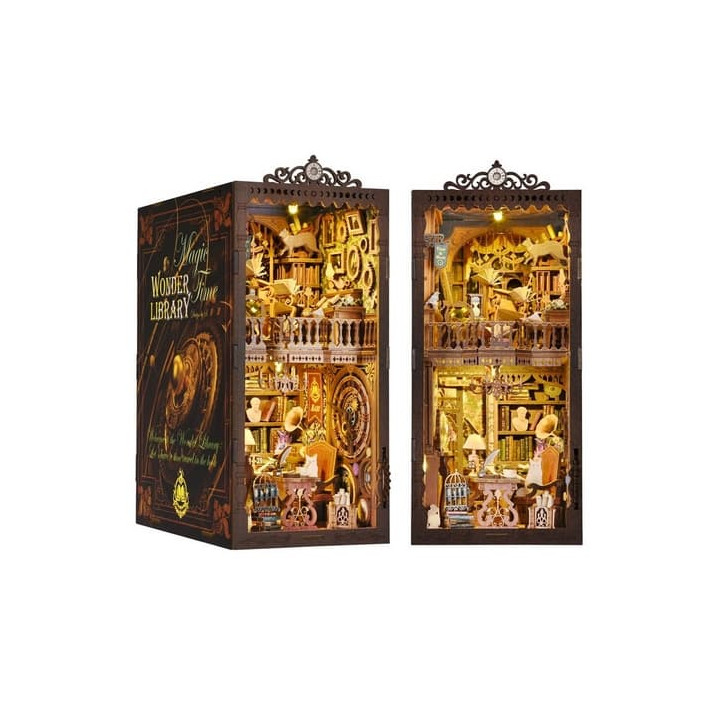 2Kids Toys 3D skládačka Zarážka na knihy Miniatura domečku Mystická knihovna