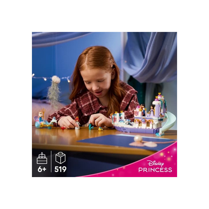 Lego 43299 Disney Arielina loď a královská svatba