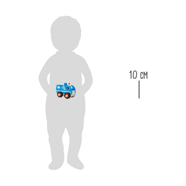 Small Foot Dřevěné policejní auto