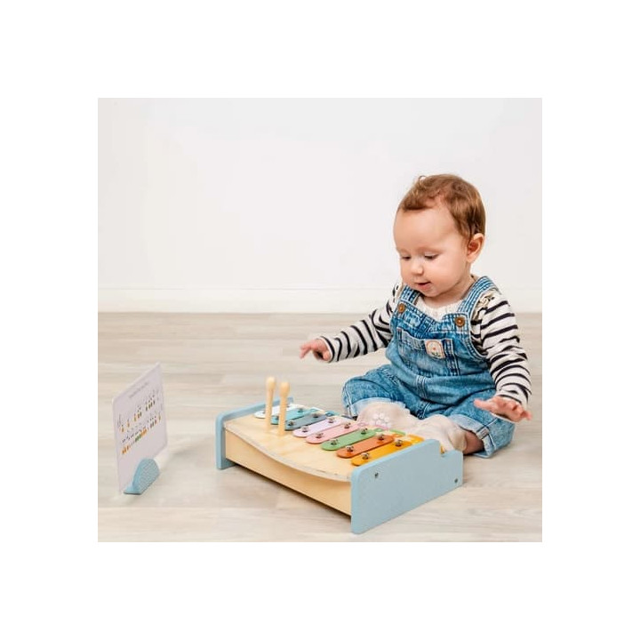 Bigjigs Toys Piano a xylofon 2 v 1