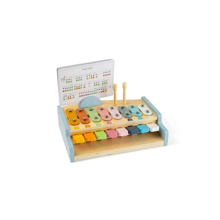 Bigjigs Toys Piano a xylofon 2 v 1