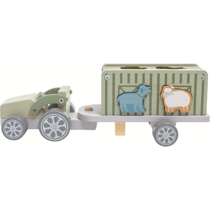 2Kids Toys Dřevěné auto se zvířátky