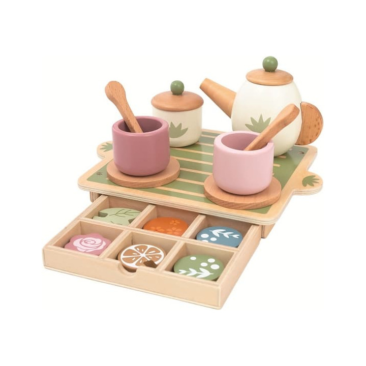 2Kids Toys Dřevěný čajový set